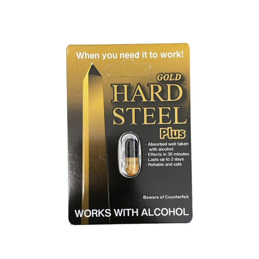 Gold Hard Steel Honey & Capsules