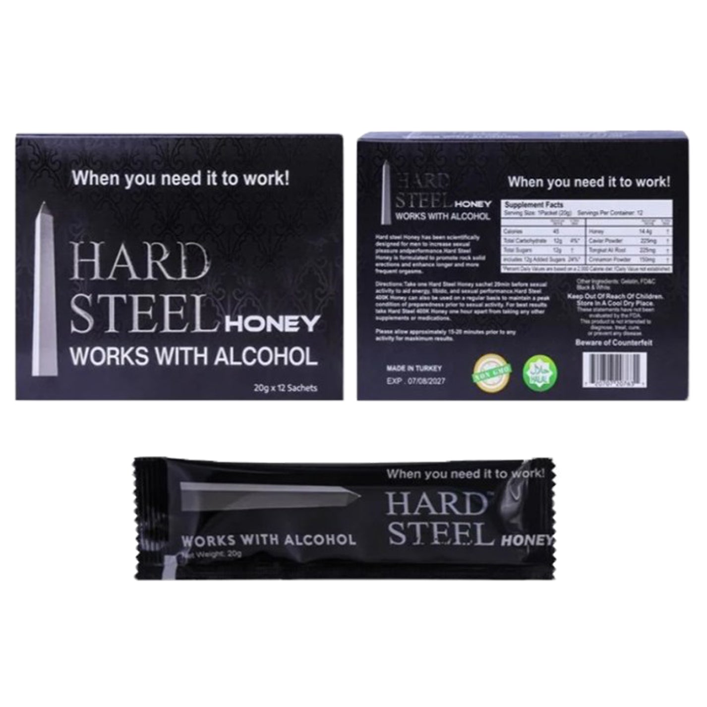 Hard Steel Honey Work with Alcohol Work Better then Royal Honey VIP 