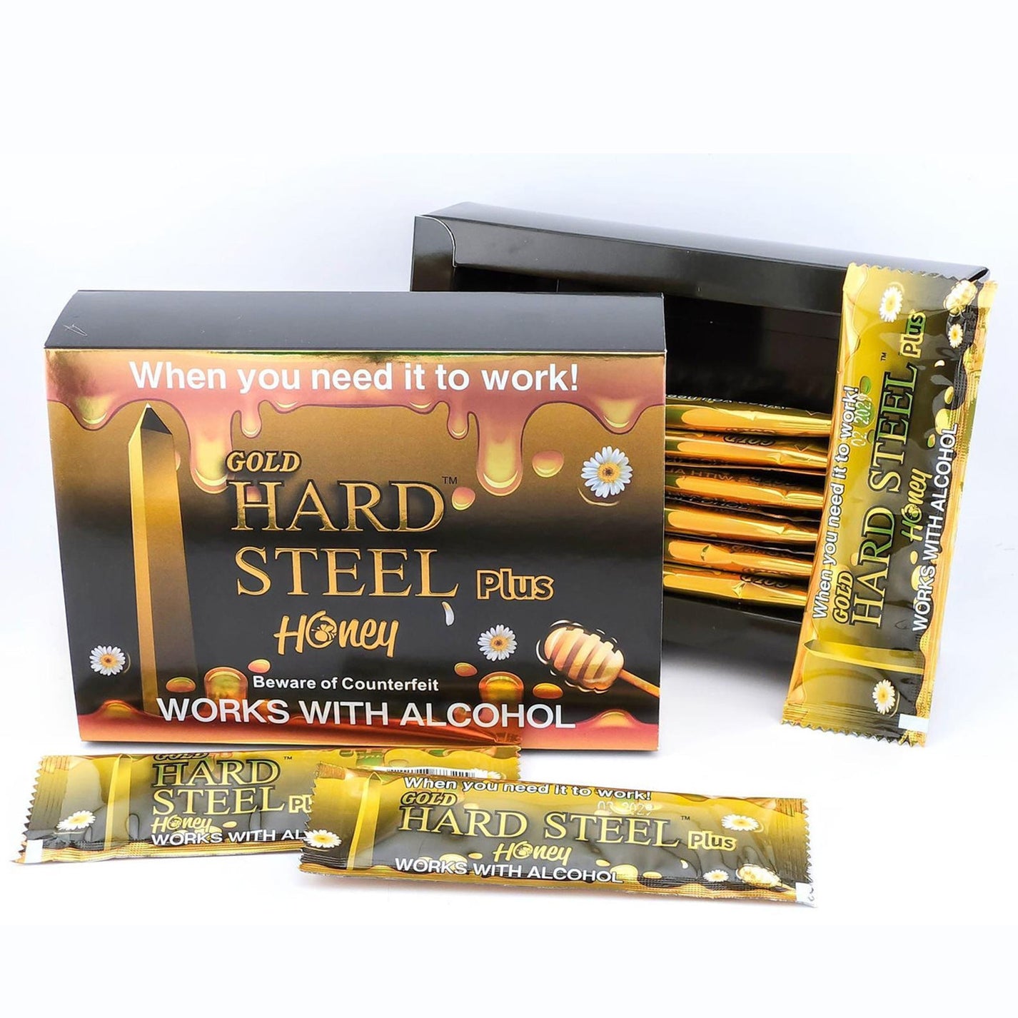 Gold Hard Steel Plus Honey