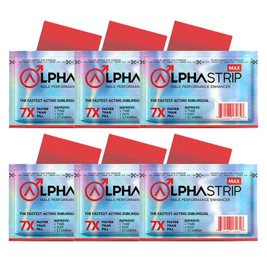 Alpha Strip natural male enhancement strips provide on-demand performance enhancement, increasing stamina, erection strength, and confidence in just 15 minutes.